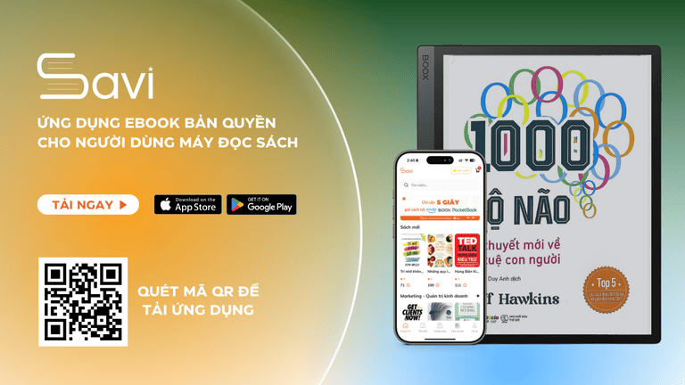 Savi - Ứng dụng tải ebook bản quyền cho người dùng máy đọc sách