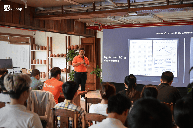 Sự kiện là nơi người yêu máy đọc sách chia sẻ về kiến thức và công nghệ mới