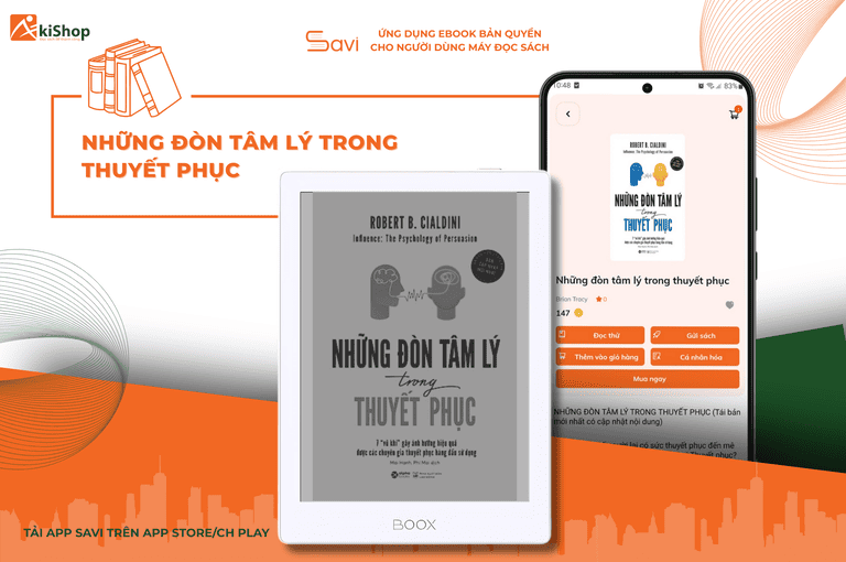 "Những đòn tâm lý trong thuyết phục" đã có trên Savi