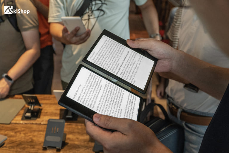 Máy đọc sách cho trải nghiệm êm dịu, an toàn cho mắt