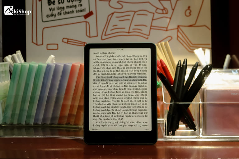 Điểm mạnh của Kindle Paperwhite 6 là khả năng chống nước tốt
