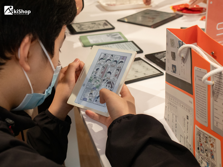 Thời gian sử dụng pin của các máy đọc sách lên đến vài tuần 