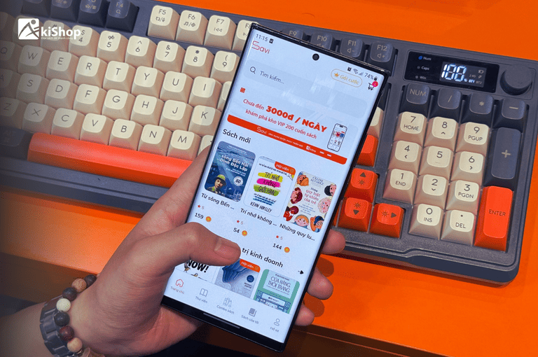 Savi - Ứng dụng tải ebook bản quyền cho máy đọc sách