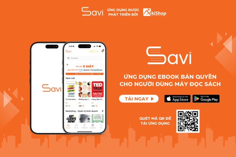 Savi -  Ứng dụng ebook bản quyền cho người dùng máy đọc sách