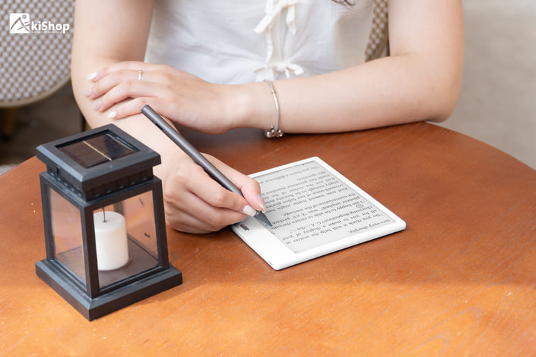 Sử dụng máy đọc sách giúp bảo vệ mắt khi đọc sách trong thời gian dài