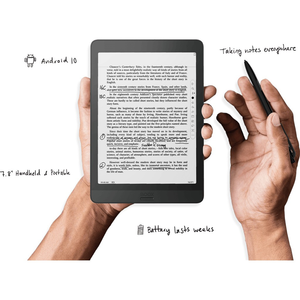 Máy đọc sách Onyx Boox Nova 3 được thiết kế để trở thành một thiết bị đọc sách điện tử tốt nhất và tiện ích nhất