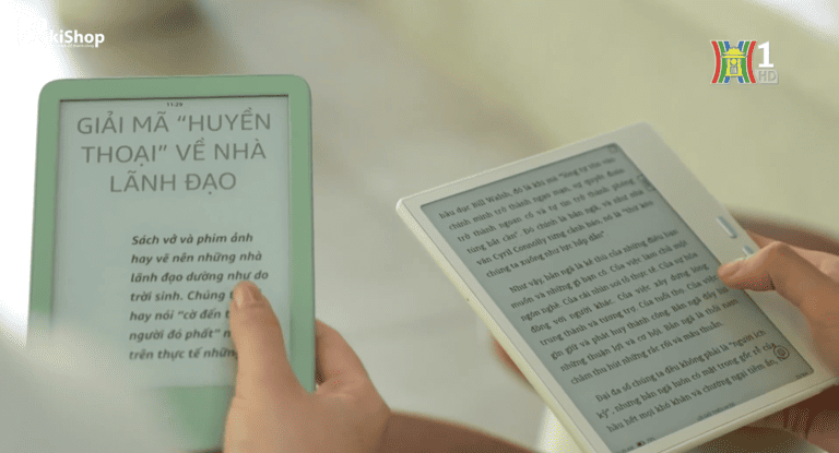 Ưu điểm đặc biệt của máy đọc sách so với sách giấy