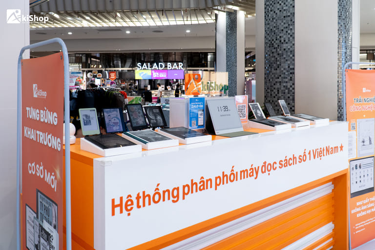 Akishop - Hệ thống phân phối máy đọc sách số 1 Việt Nam