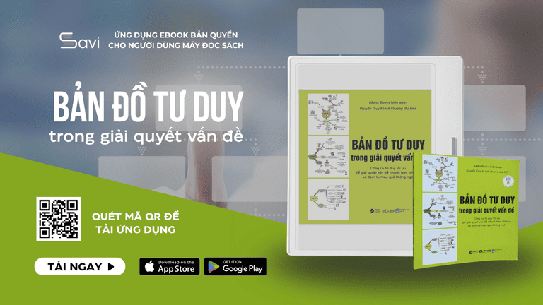 "Bản đồ tư duy trong giải quyết vấn đề" ebook đã có mặt trên Savi