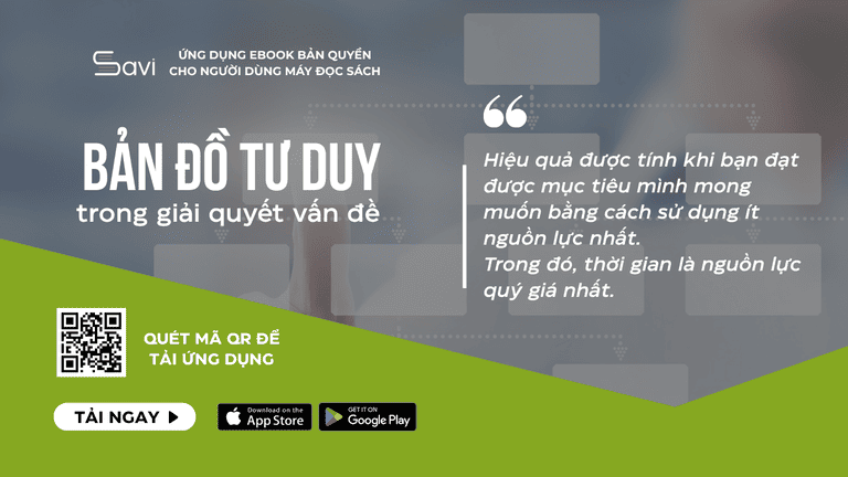 "Bản đồ tư duy trong giải quyết vấn đề" ebook cuốn sách được nhiều học sinh - sinh viên lựa chọn