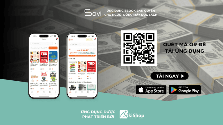 Savi - Ứng dụng ebook bản quyền cho người dùng máy đọc sách