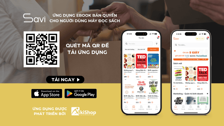 Savi - Ứng dụng ebook bản quyền cho người dùng máy đọc sách