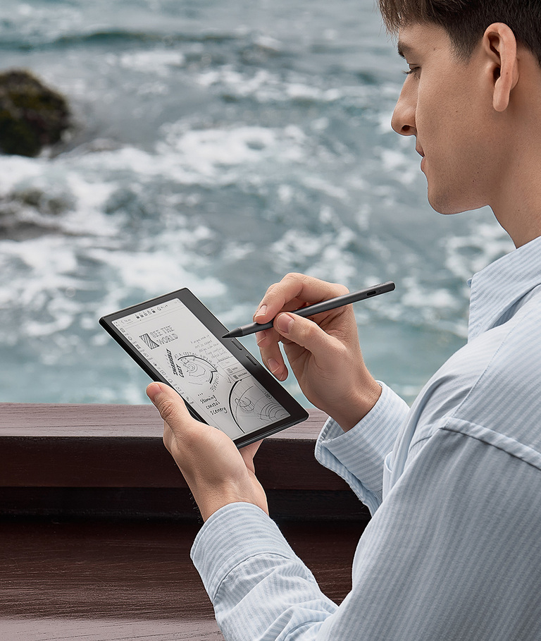 Ghi chú với bút cảm ứng hiện đại