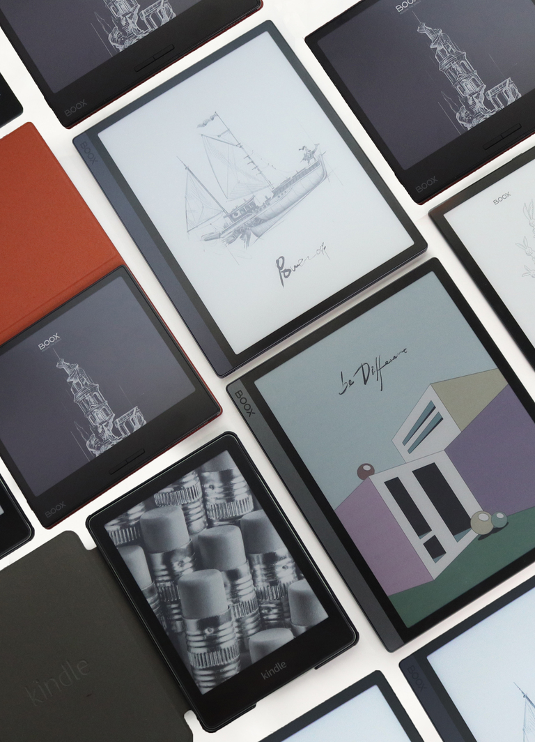 Các dòng máy đọc sách phổ biến 