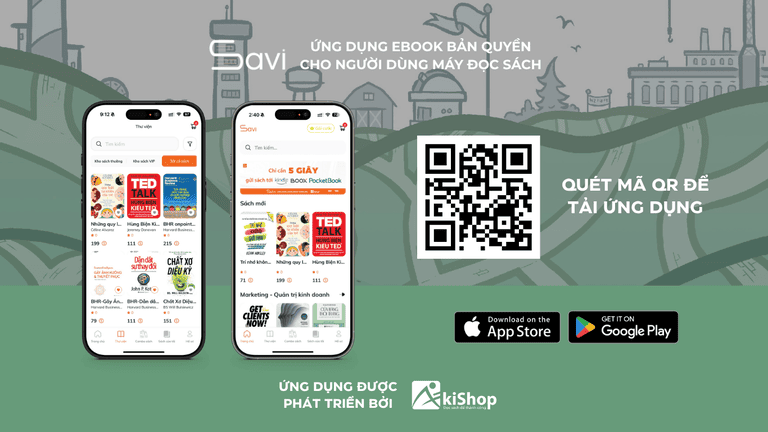 Savi - Ứng dụng ebook bản quyền cho người dùng máy đọc sách