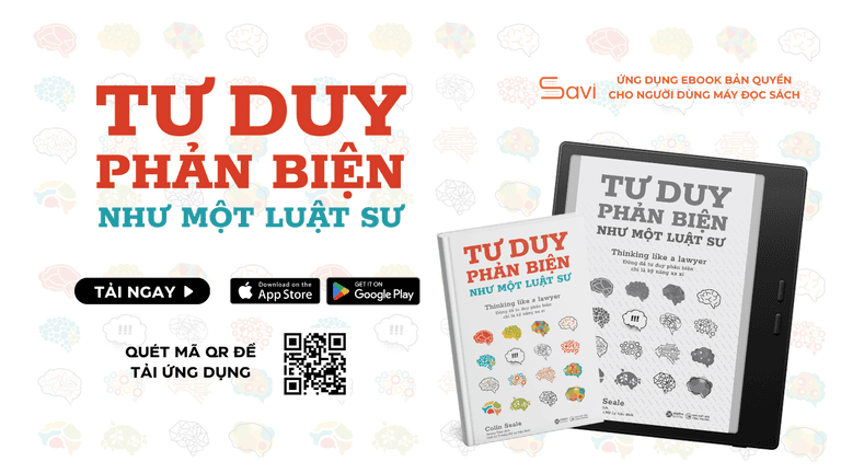 Cuốn Tư duy phản biện như một luật sư ebook đã có mặt trên Savi