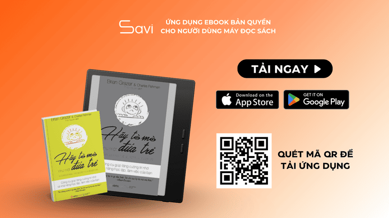 “Hãy tò mò như một đứa trẻ” ebook đã có mặt trên Savi