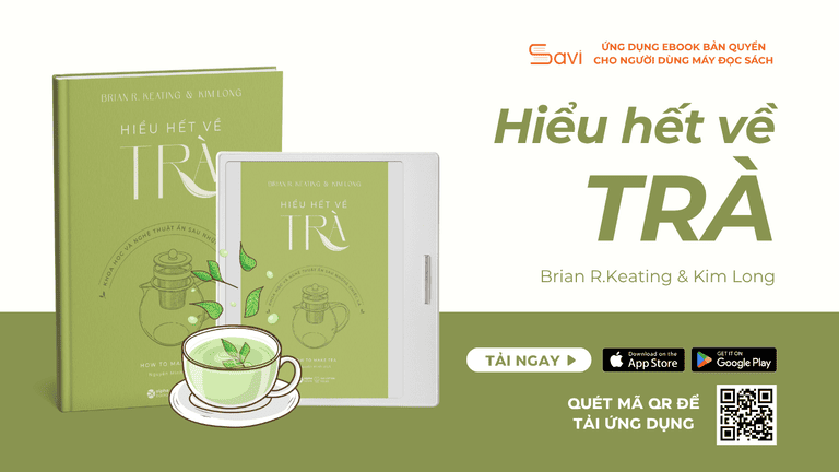 "Hiểu hết về trà" ebook đã có mặt trên Savi