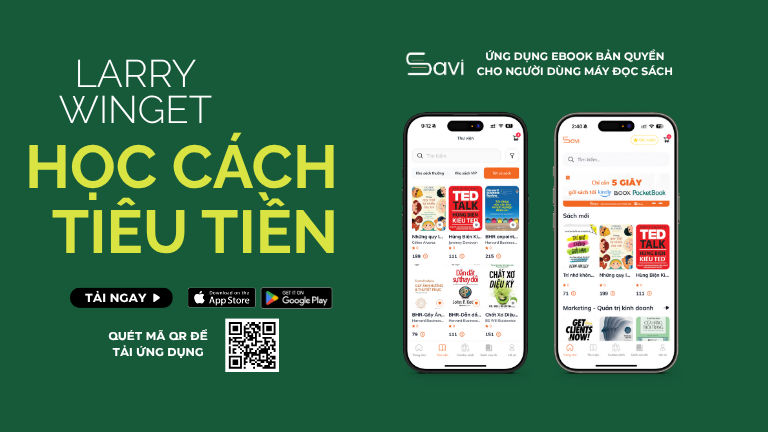 Học cách tiêu tiền ebook trên Savi 