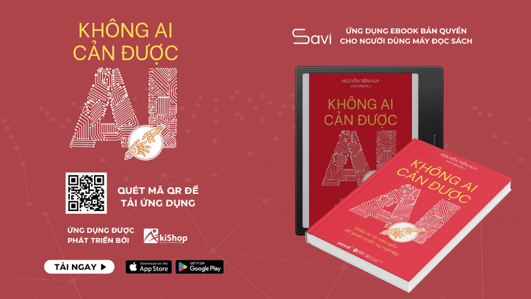 Không ai cản được AI ebook đã có mặt trên Savi