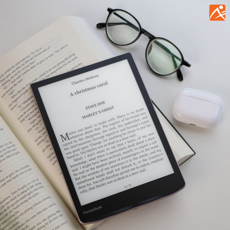 Màn hình E-ink của máy đọc sách