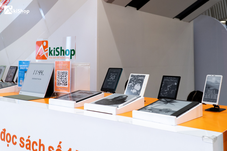 Hệ thống máy đọc sách uy tín Akishop