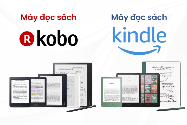Giá bán Kobo và Kindle 