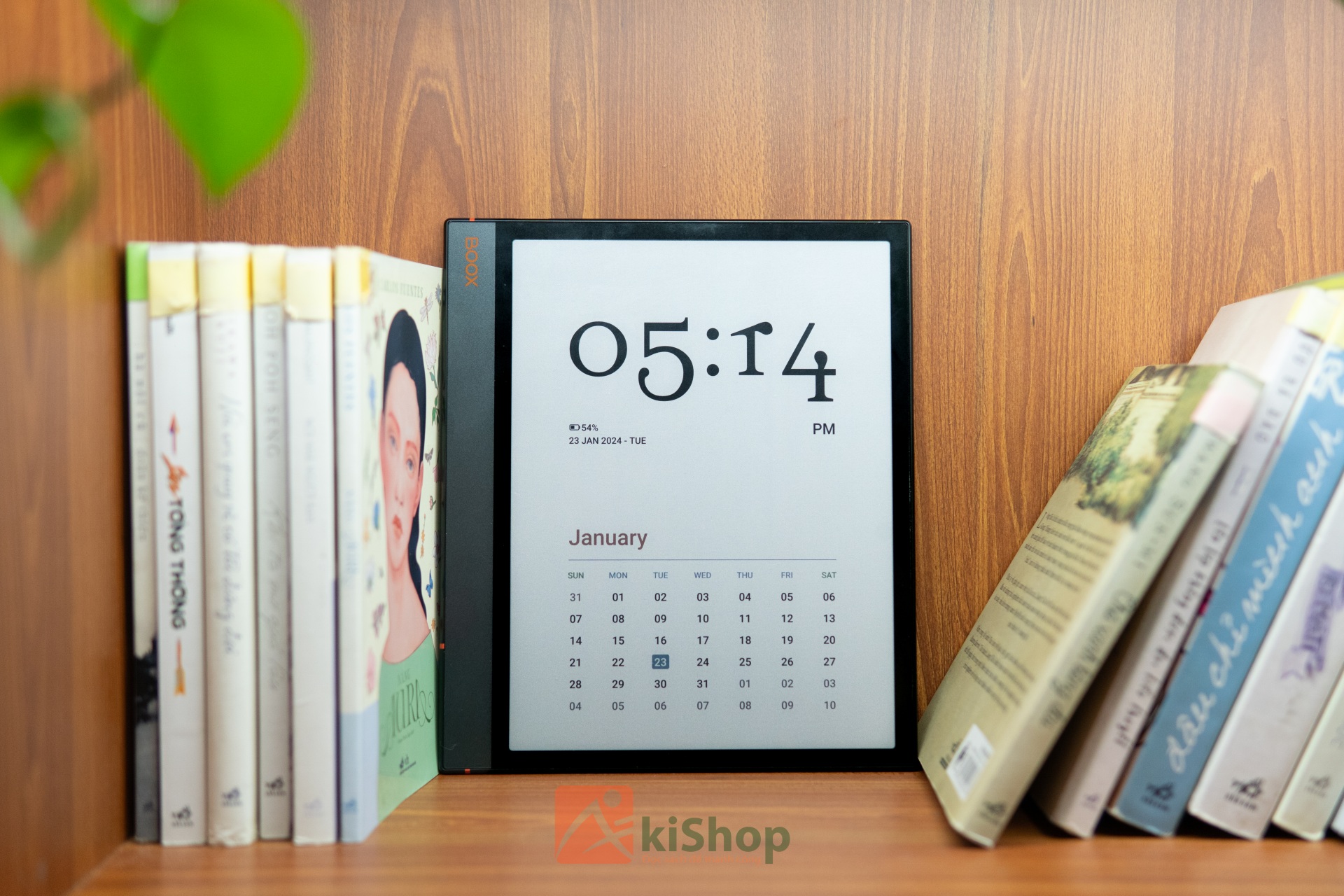 Màn hình e-ink giúp trải nghiệm đọc thú vị hơn