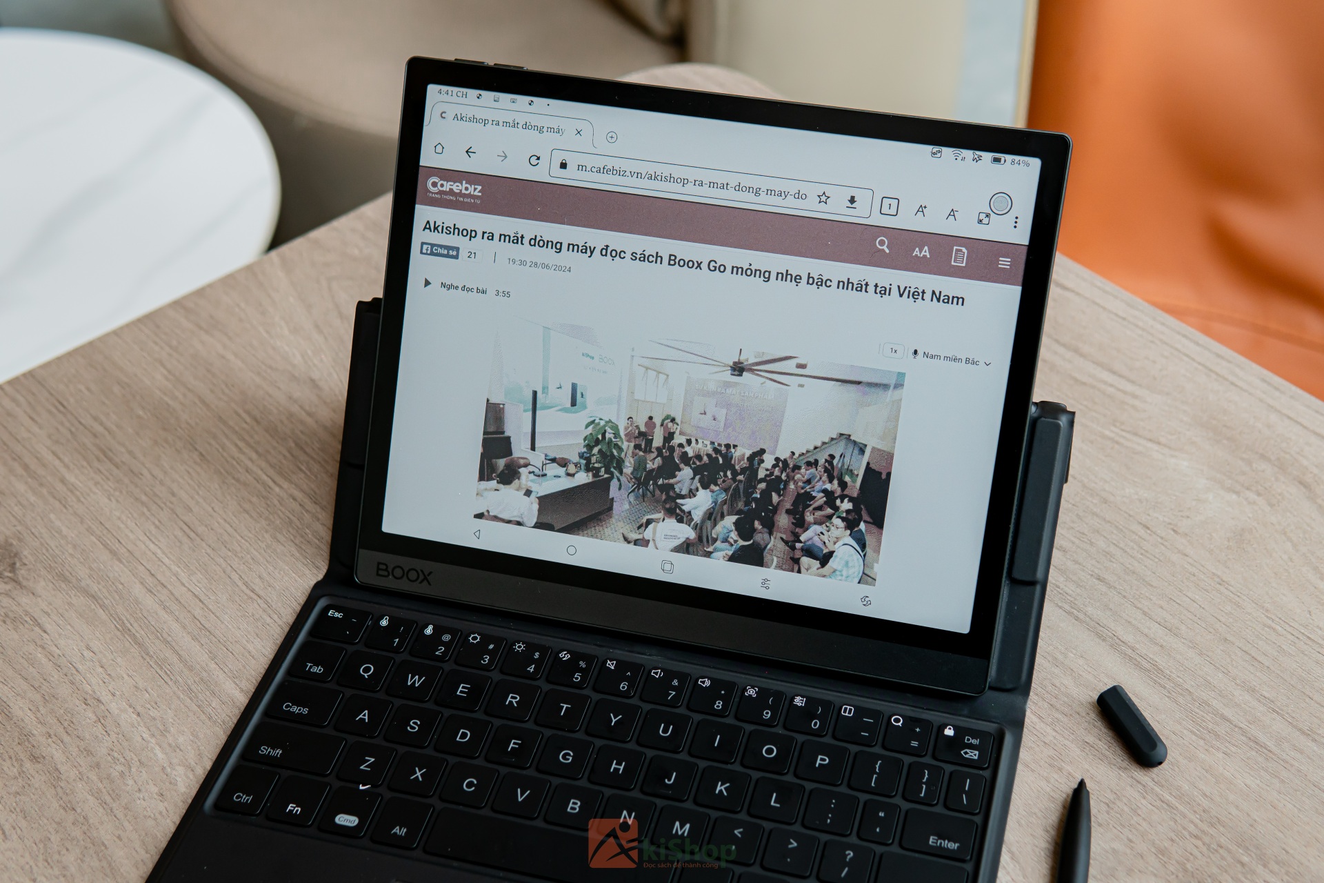 Một số dòng máy đọc sách hỗ trợ duyệt web đơn giản