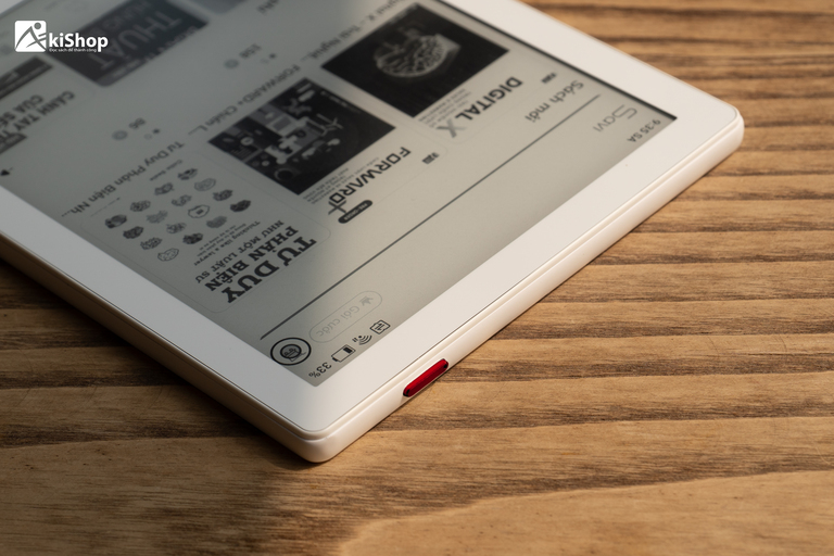 Nút nguồn đỏ trên Savi 6