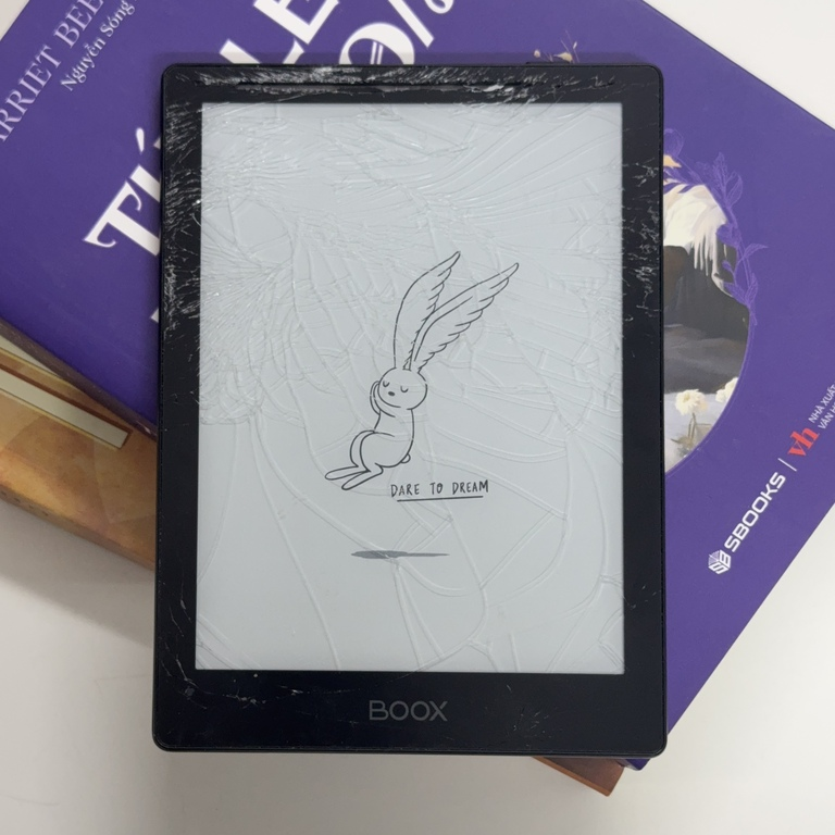 Máy đọc sách hỏng 