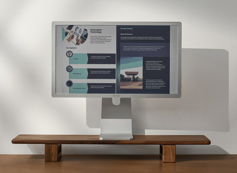 Màn hình E-ink Kaleido 3 hiển thị màu sắc chân thật