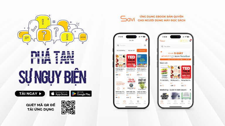 Savi - Ứng dụng ebook bản quyền cho người dùng máy đọc sách