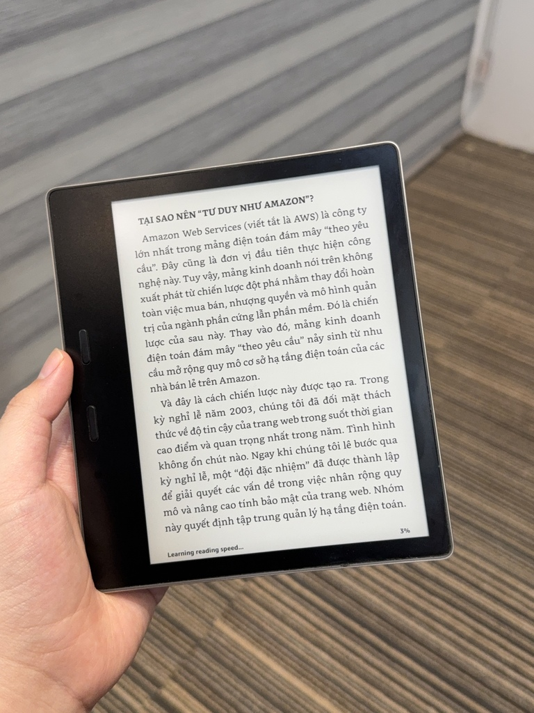 Bảo quán máy đọc sách Kindle để tăng tuổi thọ pin