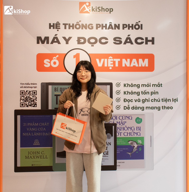 Mua máy đọc sách làm quà tặng tại Akishop