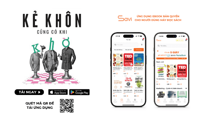 Savi - Ứng dụng ebook bản quyền cho người dùng máy đọc sách