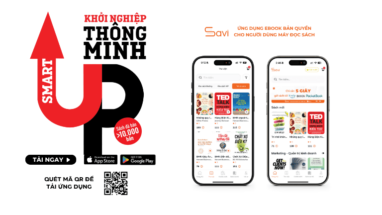 Savi - Ứng dụng ebook bản quyền cho người dùng máy đọc sách