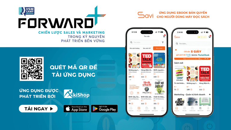 Savi - Ứng dụng ebook bản quyền cho người dùng máy đọc sách