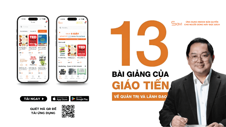 Savi - Ứng dụng ebook bản quyền cho người dùng máy đọc sách