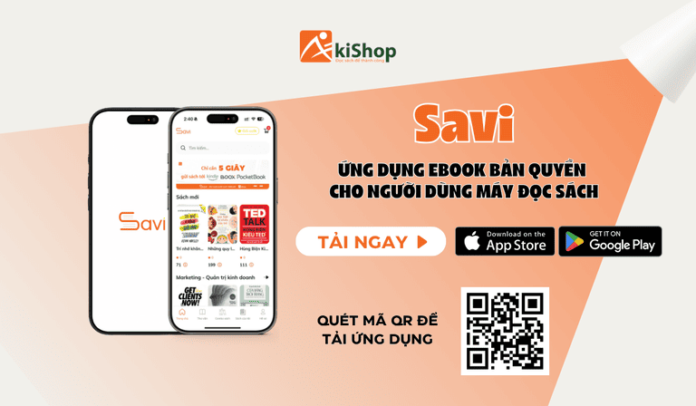 Savi - Ứng dụng ebook bản quyền cho người dùng máy đọc sách