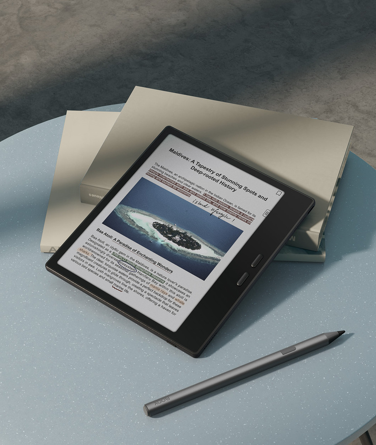 Boox Go Color 7 Gen II hỗ trợ bút cảm ứng InkSense 