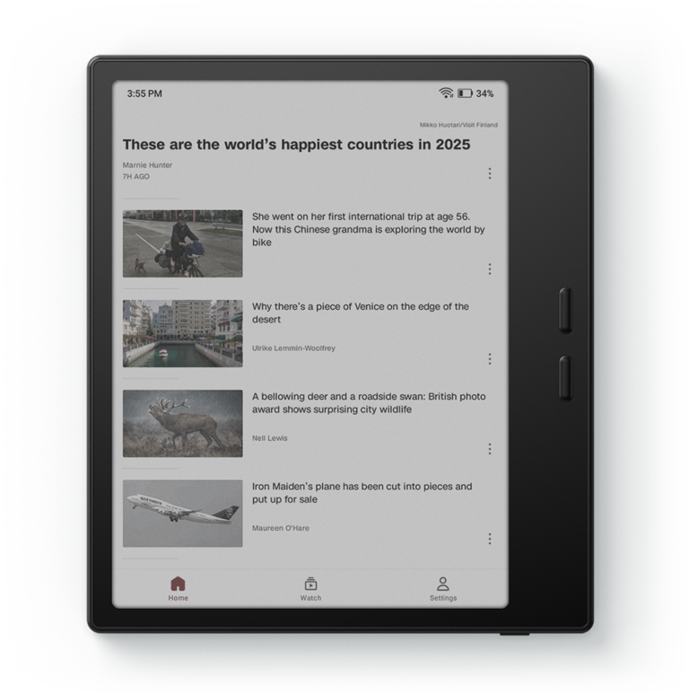 Boox Go Color 7 Gen II chạy hệ điều hành Android 13 