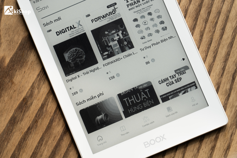 Savi 6 tích hợp sẵn ebook bản quyền SAVI