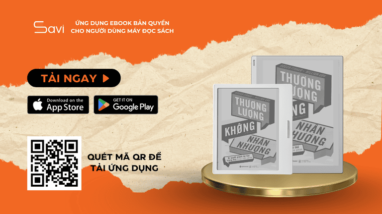 "Thương lượng không nhân nhượng" ebook đã có trên Savi