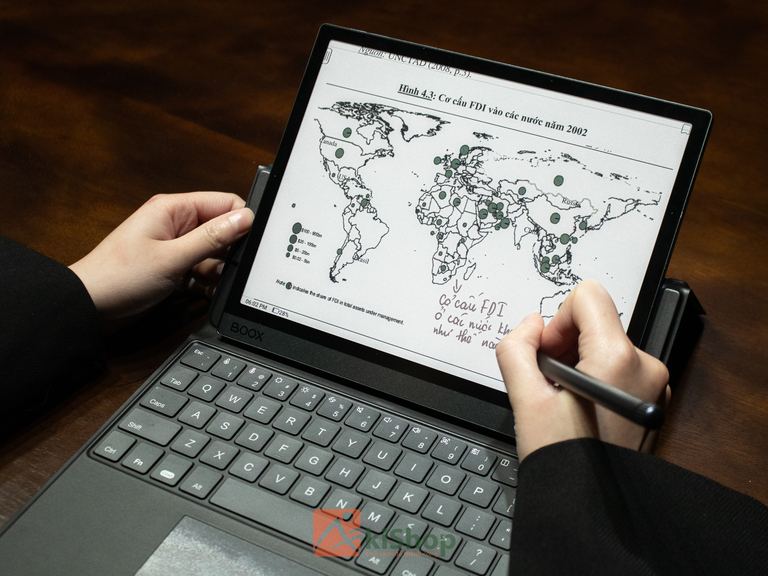 Các tính năng hỗ trợ của máy đọc sách màn hình lớn