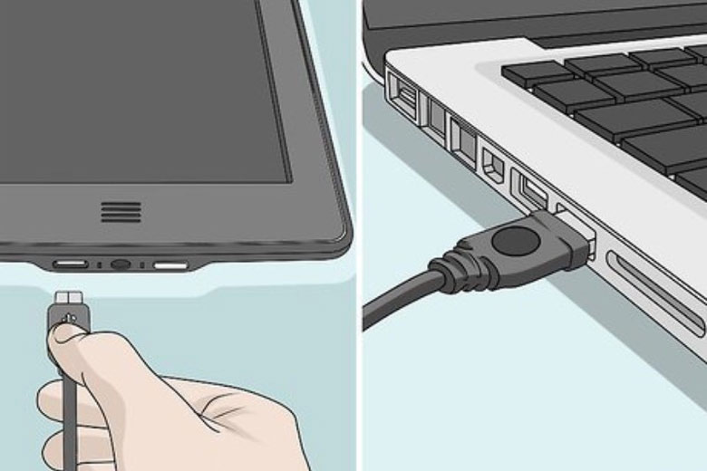 Sử dụng dây cáp để truyền sách