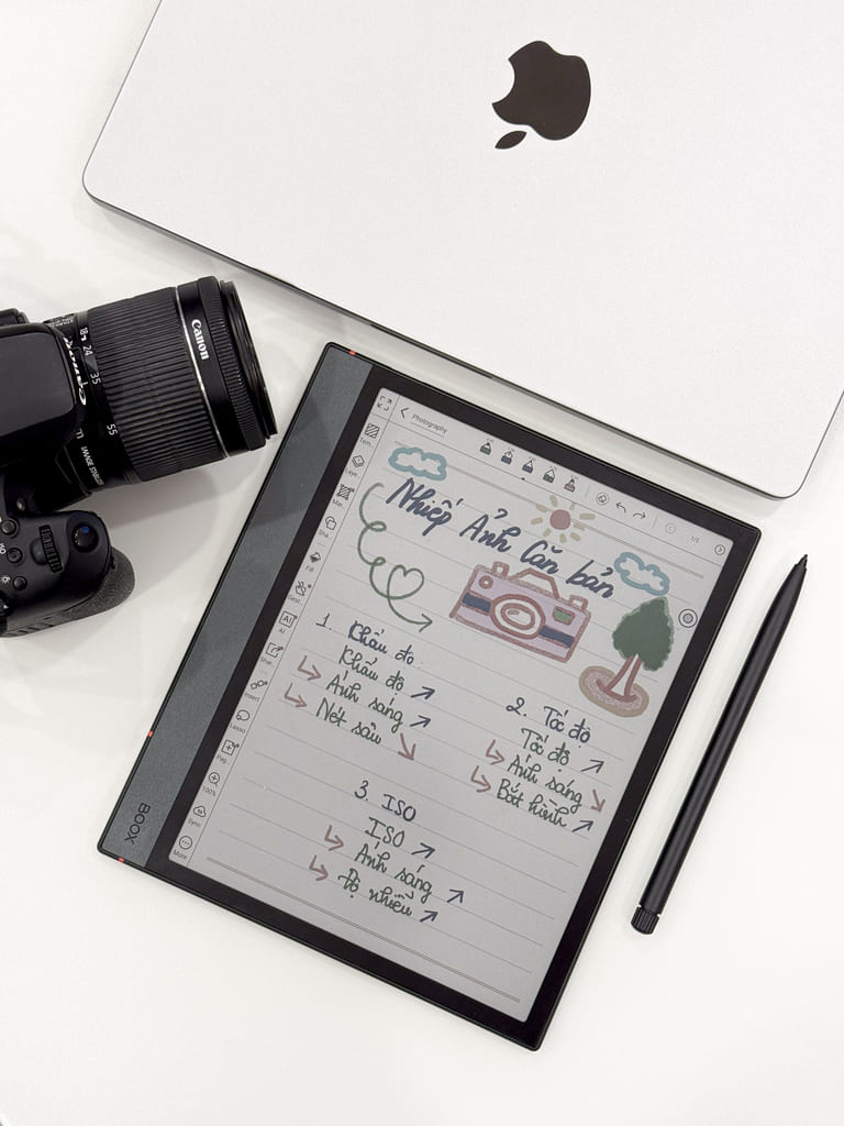 Máy đọc sách màu sử dụng công nghệ E-Ink mới