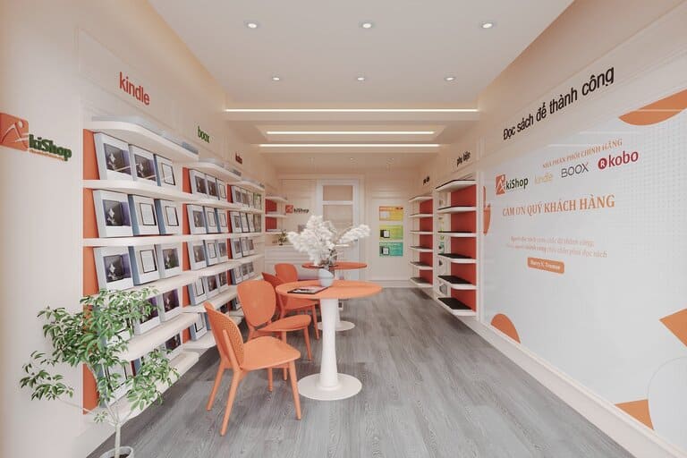 Akishop là thương hiệu hàng đầu trong lĩnh vực máy đọc sách