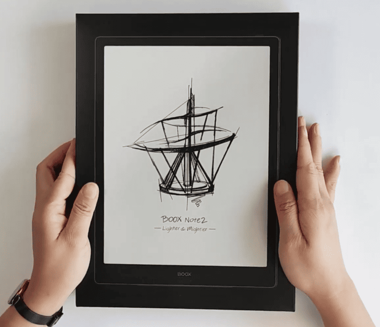 Boox Note 2 có tính năng vượt trội vào thời điểm ra mắt 2019