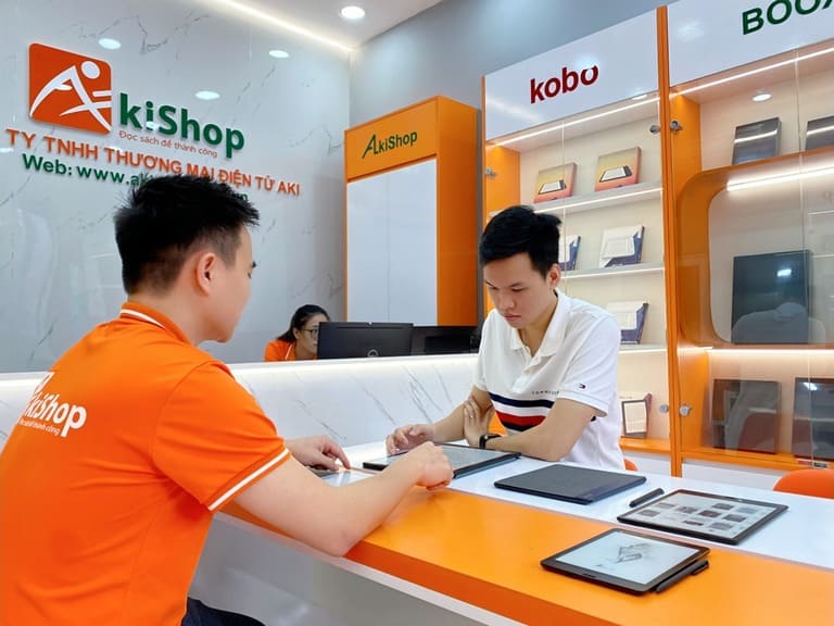 Akishop - Địa chỉ mua máy đọc sách chính hãng uy tín nhất 